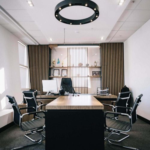 Interior design offices of directors and heads of companies